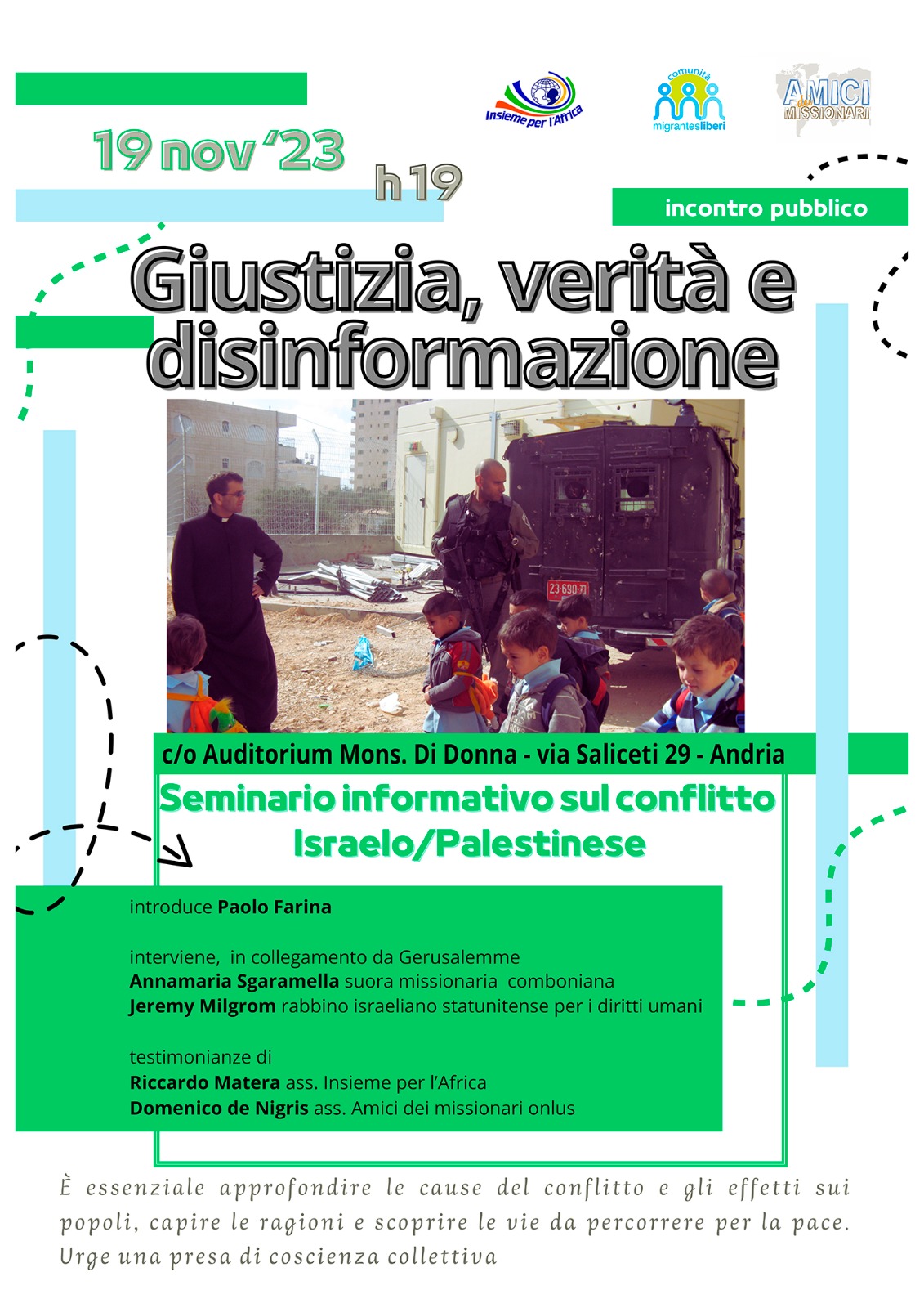 Giustizia Verità e Disinformazione
