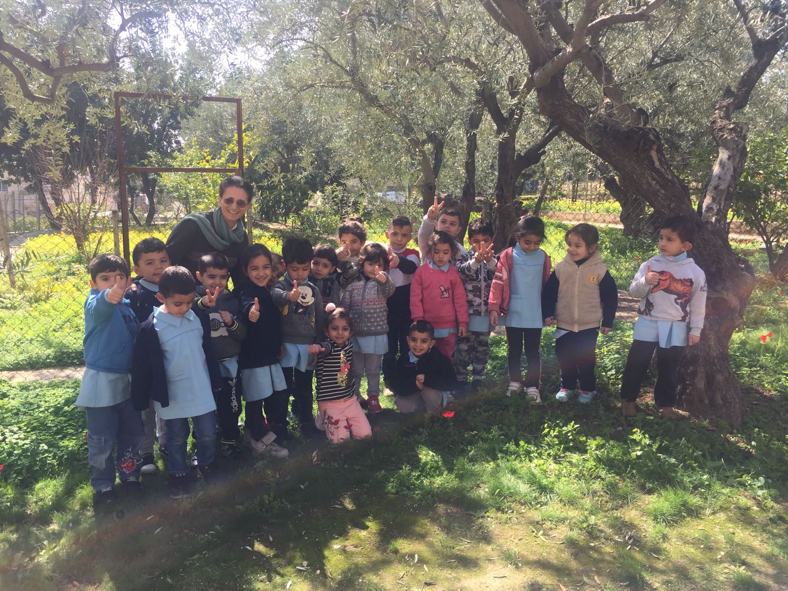 Ricostruzione scuola materna "SANTA MARIA" per bambini Palestinesi.